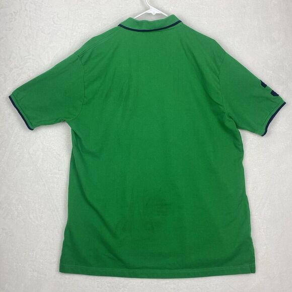 US Polo Assn Polo Shirt Mens XXL 2XL Green Big Logo Short Sleeve Pullover Casual - Picture 2 of 13